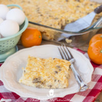 The Best (and easiest) breakfast casserole recipe ever