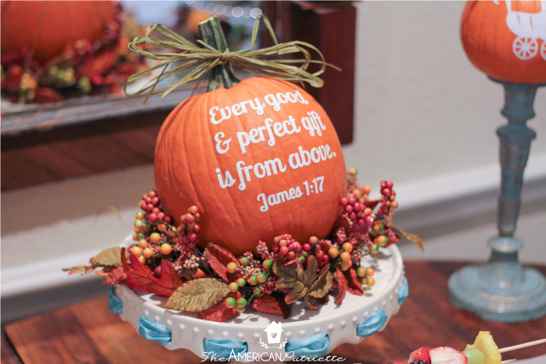 Fall Themed Baby Shower The American Patriette