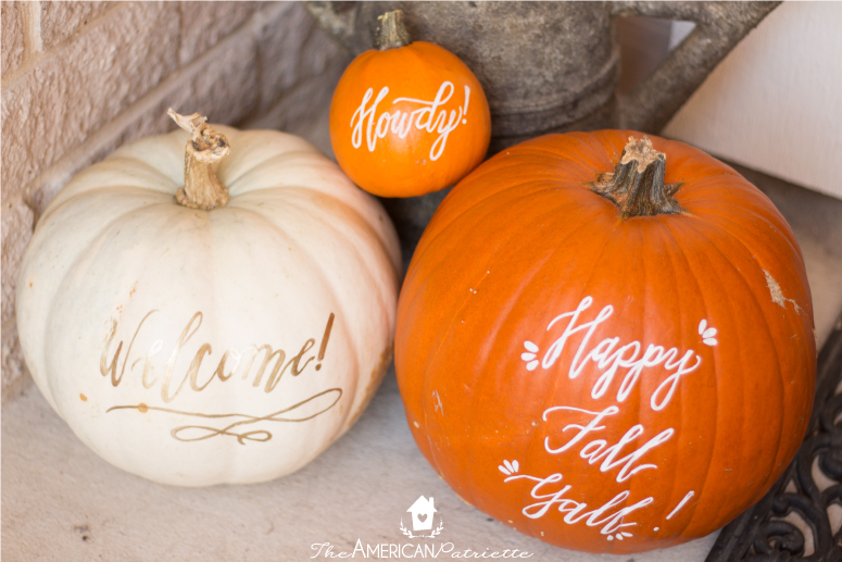 How to Decorate Pumpkins with Perfect Hand Lettering