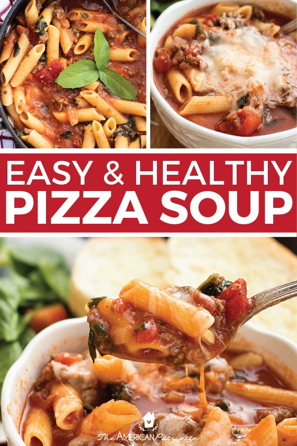 Healthy and Hearty Easy Pizza Soup