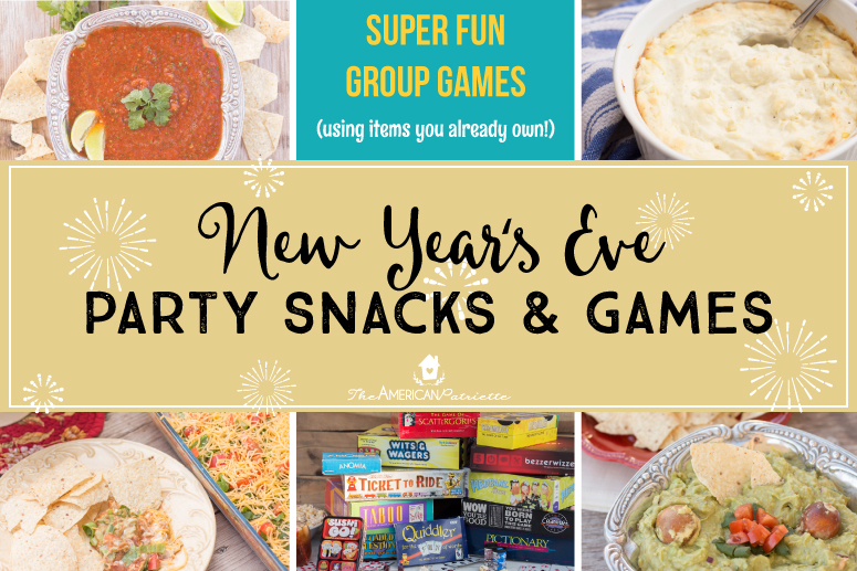 New Year’s Eve Party Snacks and Games