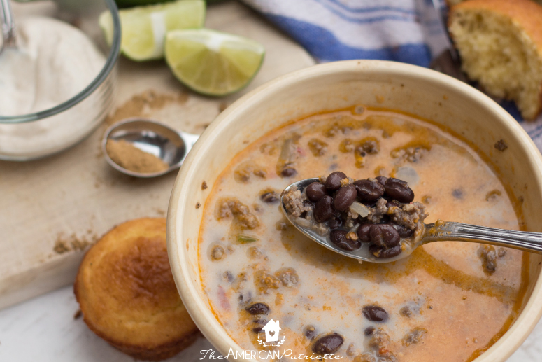 Spicy Chipotle Black Bean Soup