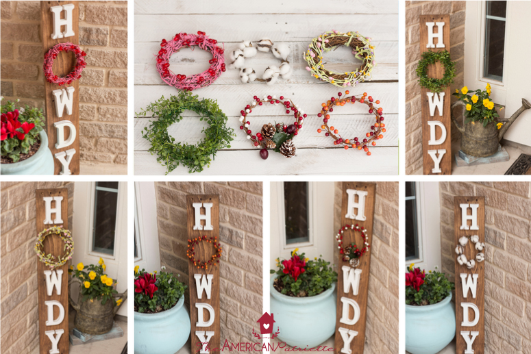 HOME Sign with Wreath Made by ShapeStack - 12 Home Sign