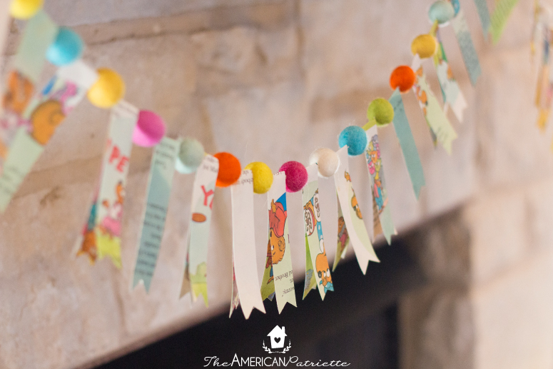 Book themed baby shower hot sale decorations