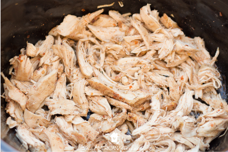 Easy Slow Cooker Shredded Chicken