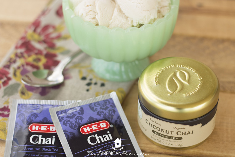 Vanilla Chaiscream (Homemade Vanilla Chai Ice Cream)