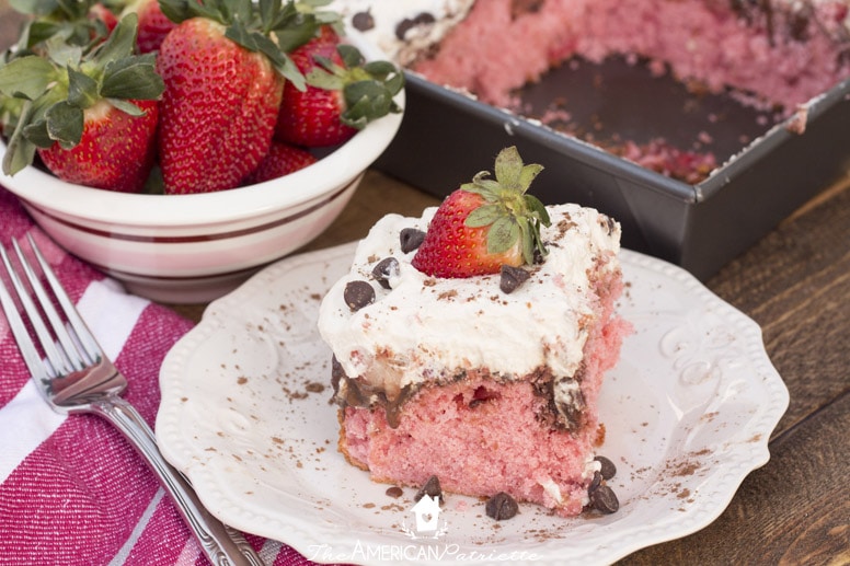 Chocolate Covered Strawberry Cake