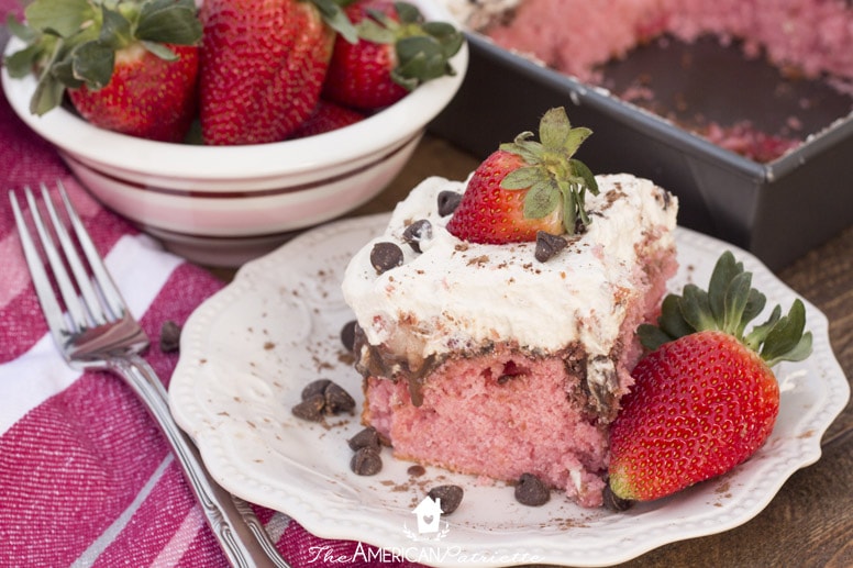 Chocolate-Covered Strawberry Cake