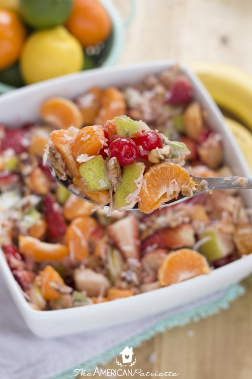 Simple Fancy Fruit Salad - The American Patriette