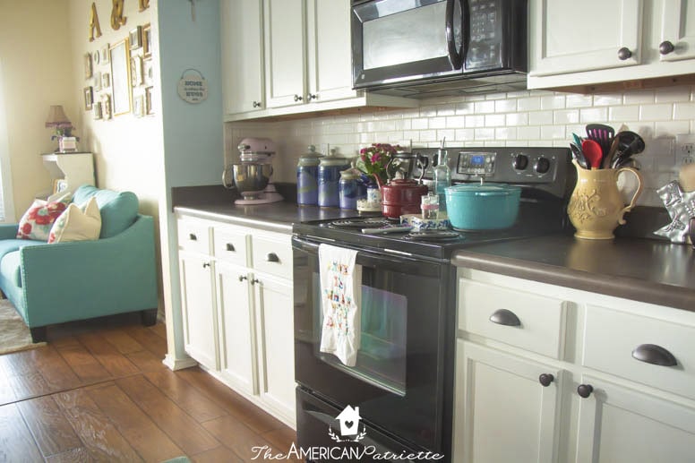 Colorful Country Kitchen Tour