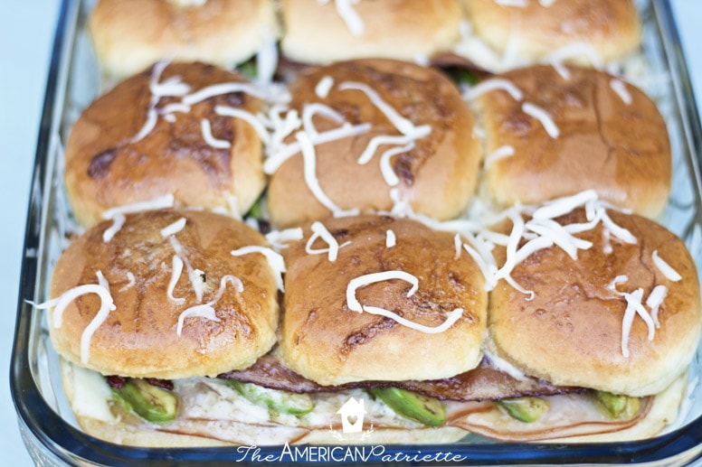 Spicy Jalapeno, Turkey, Bacon, and Avocado Sliders