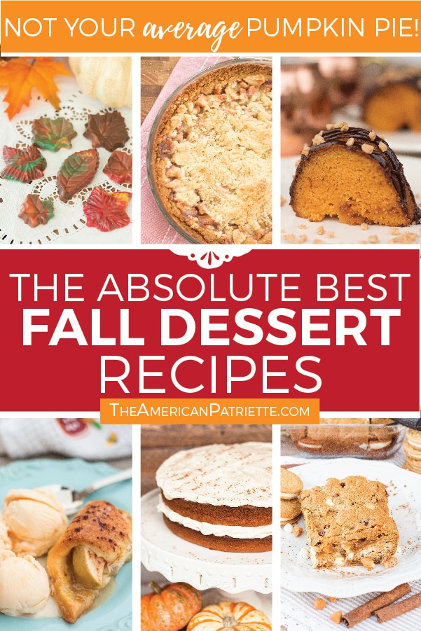 Delicious Fall Dessert Recipe Ideas