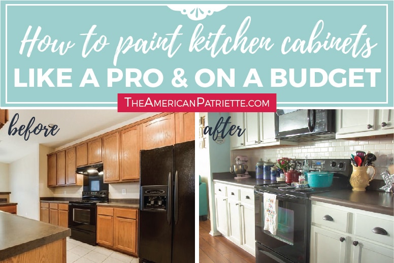 Paint Your Builder-Grade Kitchen Cabinets DIY Style! >>>My Kitchen  Makeover<<<