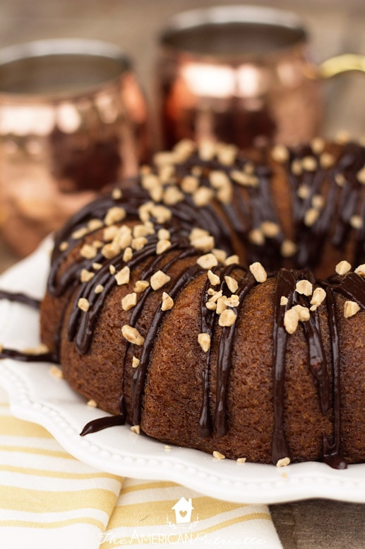 Easy and Moist Mocha Butterscotch Bundt Cake