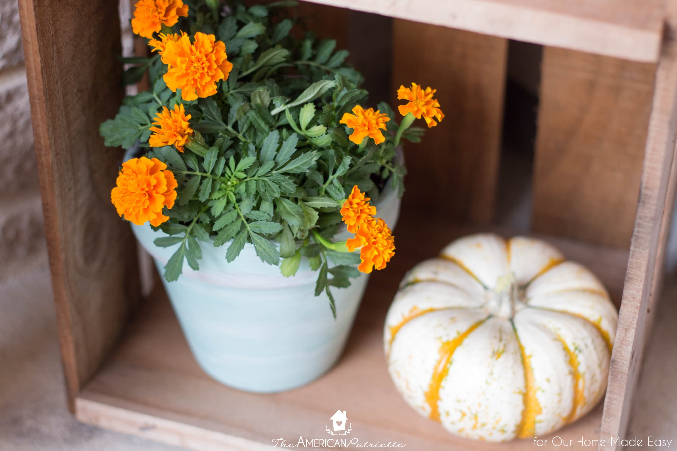 Colorful flowers make all the difference on your front porch