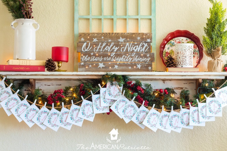 Free Printable Advent Calendar 2018 (with Scriptures)