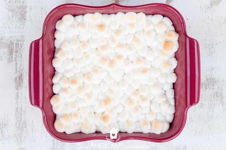 Easy Peppermint S'mores Dip