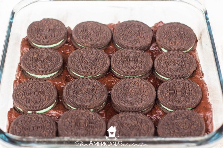 The BEST Easy Triple Chocolate Peppermint Oreo Brownies