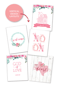 Farmhouse Style Valentines Printable Collection - The American Patriette