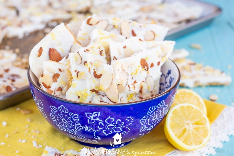 Easy Almond & Lemon Saltine Cracker Toffee