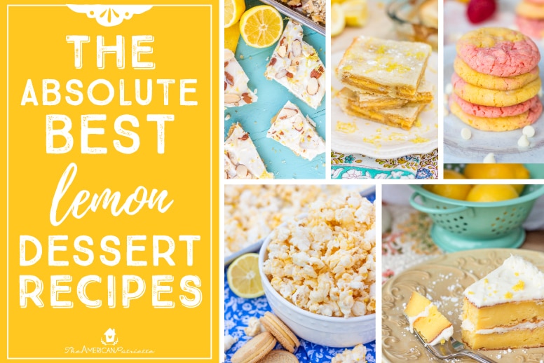 The Absolute Best Easy Lemon Dessert Recipes