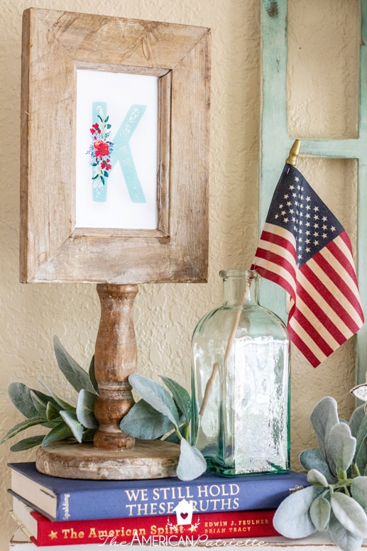 Cottage Farmhouse Style Patriotic Home Decor Ideas