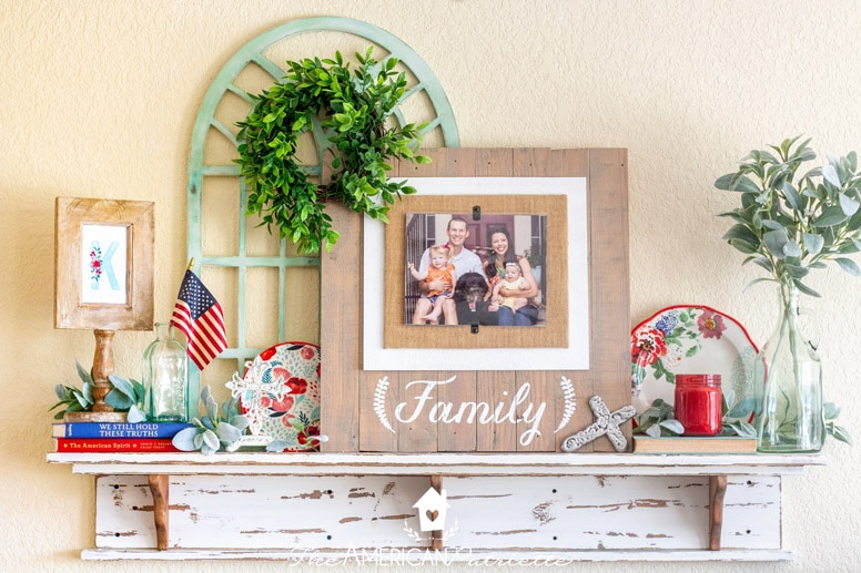 Cottage Farmhouse Style Patriotic Home Decor Ideas