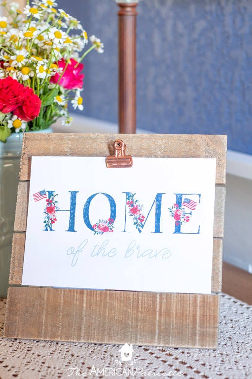 Cottage Farmhouse Style Patriotic Home Decor Ideas