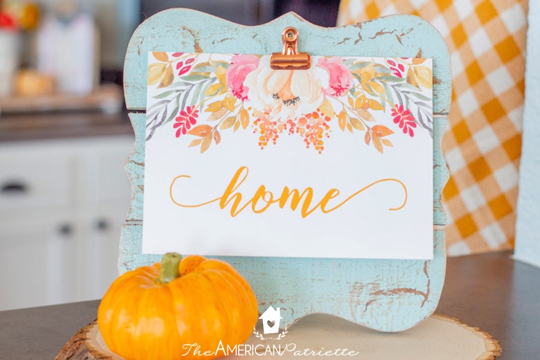 Colorful Rustic Country Cottage Fall Decor Ideas