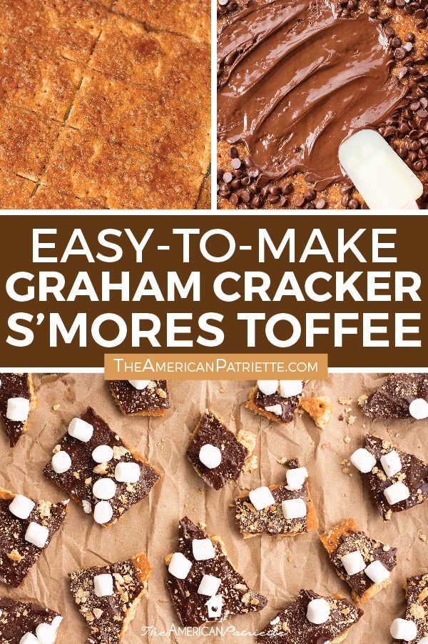 Easy Graham Cracker S'mores Toffee