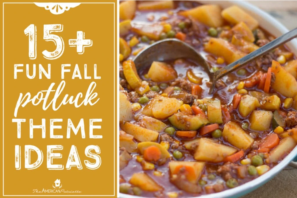 Fall Potluck Theme Ideas