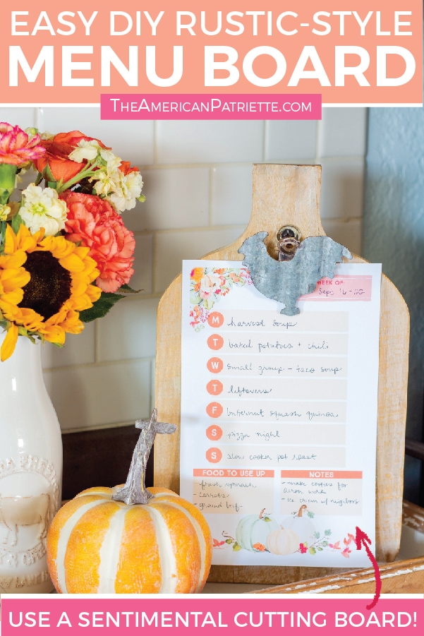 How To - DIY Menu Boards