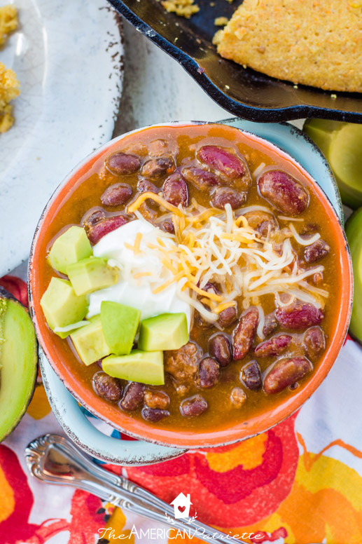 Slow Cooker Healthy Pumpkin Chili