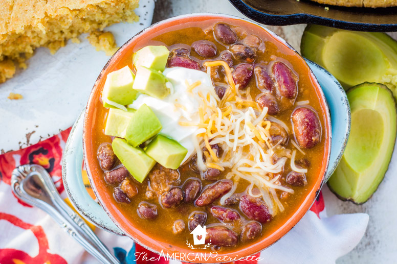 Delicious Slow Cooker Healthy Pumpkin Chili