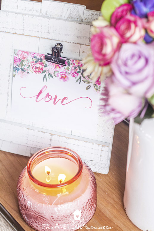 Farmhouse Style Valentine's Decor