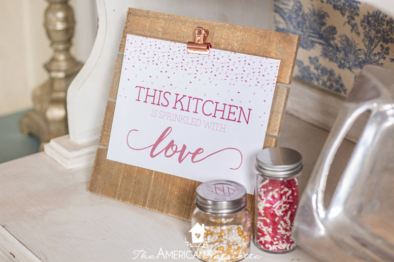 Farmhouse Style Valentine's Decor