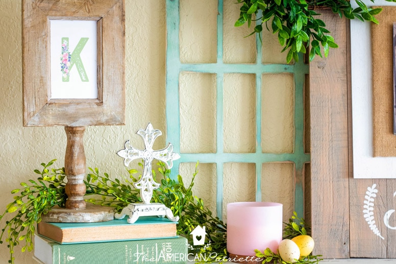 Easy Spring Farmhouse Mantel Decorating Ideas