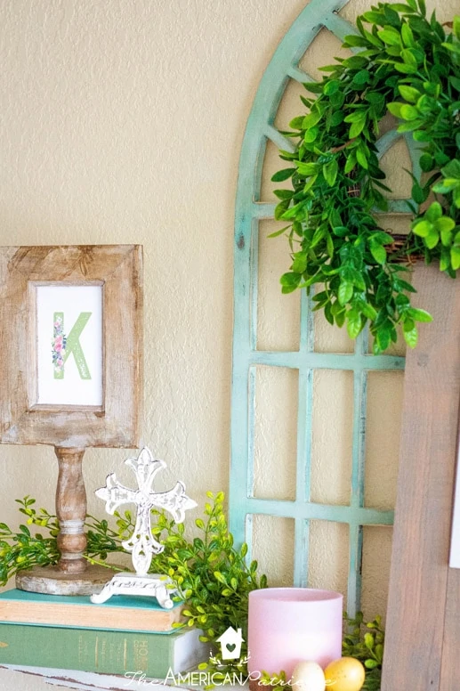 Easy Spring Farmhouse Mantel Decorating Ideas