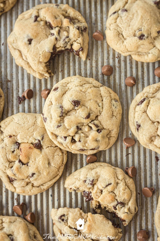 Soft and Chewy Chocolate Chip Cookies Recipe