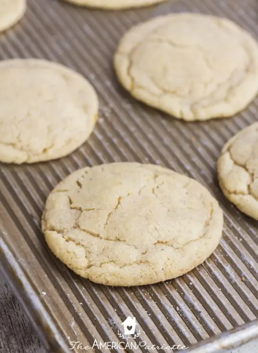 Spiced Orange Sugar Cookies