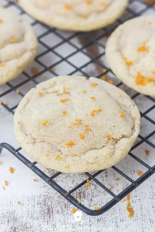 Spiced Orange Sugar Cookies