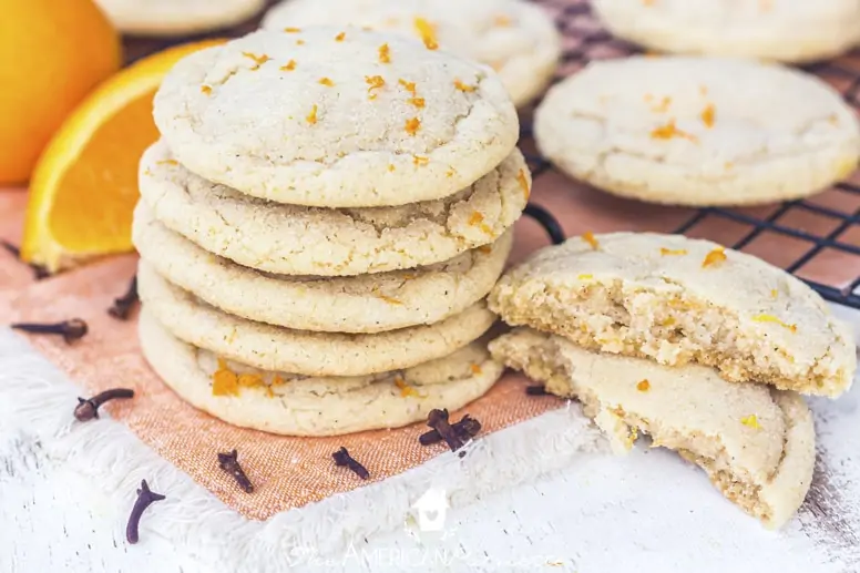 Spiced Orange Sugar Cookies