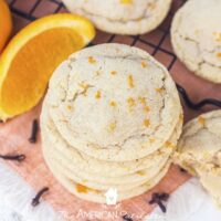 Spiced Orange Sugar Cookies