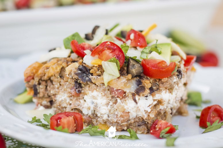 Easy & Healthy Mexican Ground Beef Casserole 1