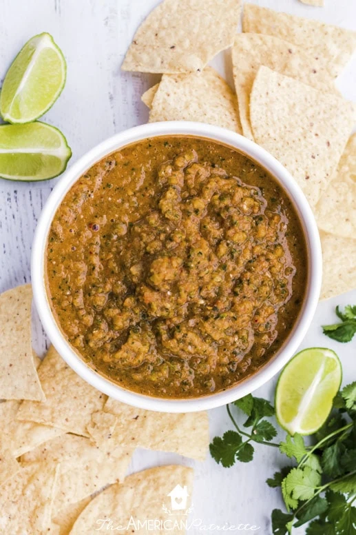 The Best Homemade Roasted Salsa Recipe