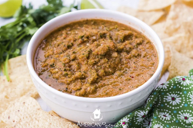 The Best Homemade Roasted Salsa Recipe