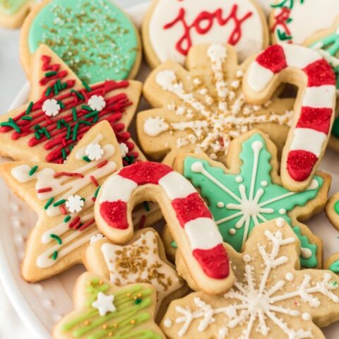 PERFECT Easy Cut-Out Sugar Cookies (No spread!) - The American Patriette