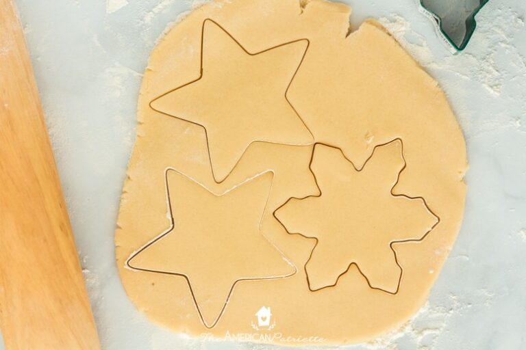 PERFECT Easy CutOut Sugar Cookies (No spread!) The American Patriette