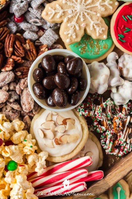 Christmas Cookie Charcuterie Board (w/ leftover cookies!) - The ...